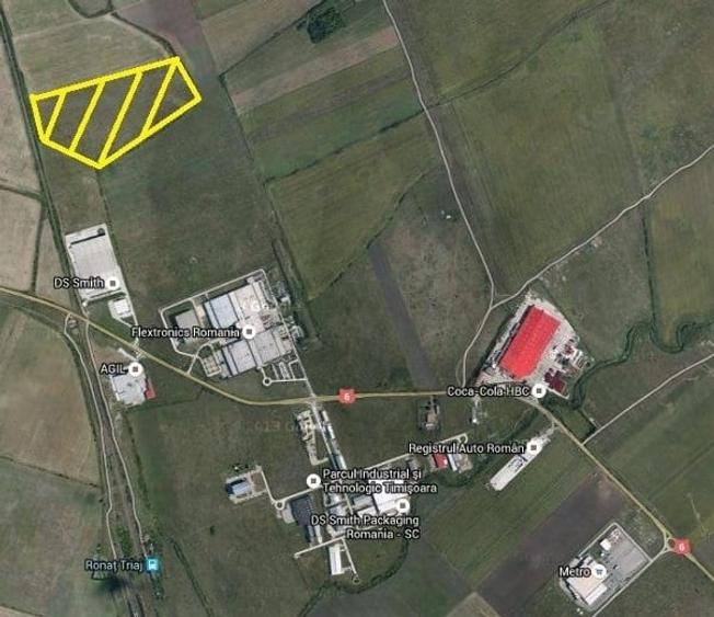 Teren Construcții extravilan de 40000 mp, în Exterior Nord