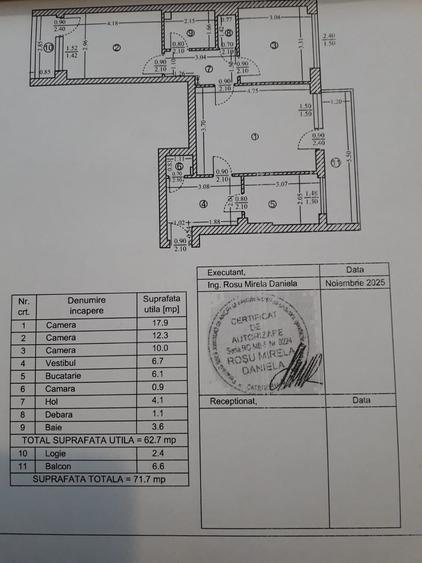 Vatra Luminoasa- Muncii, 3 camere etaj 6, bl.reabilitat - 7