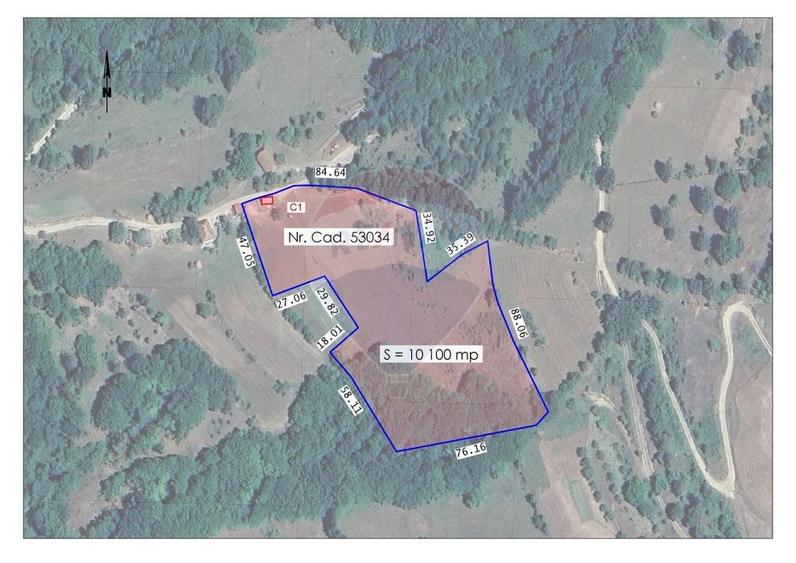 De vânzare teren intravilan 10,100 mp, cu anexă, Munteni - 1