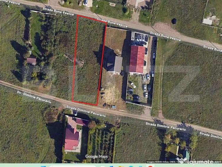 Teren intravilan 1000 mp, localitatea ?cheia - 1