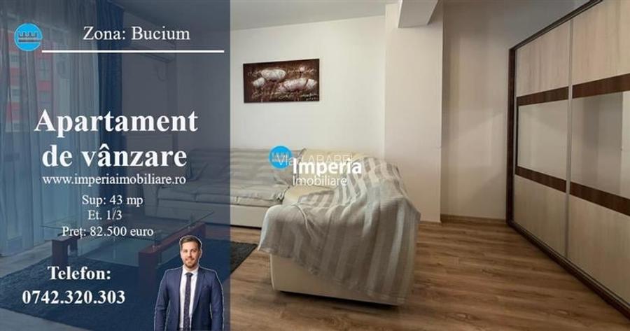 Apartament 3 cam, decomandat, de vanzare zona Tatarasi - Bld Chimiei
