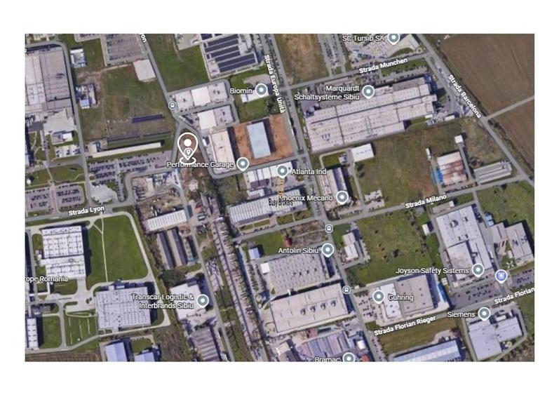 6126 mp - Teren constructii industriale Sibiu Vest - strada Lyon - 2
