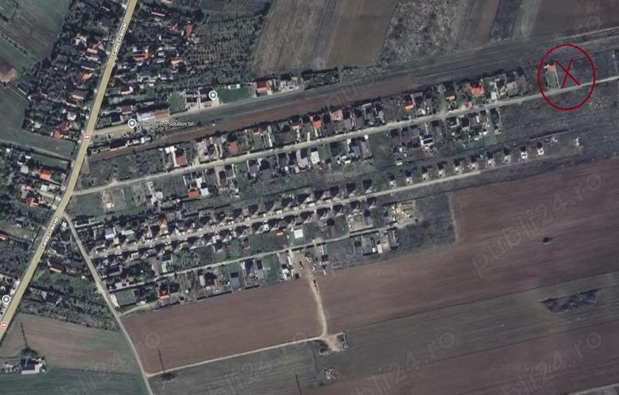 Vand teren intravilan 500mp Simnicu de Sus, sat Floresti - 2