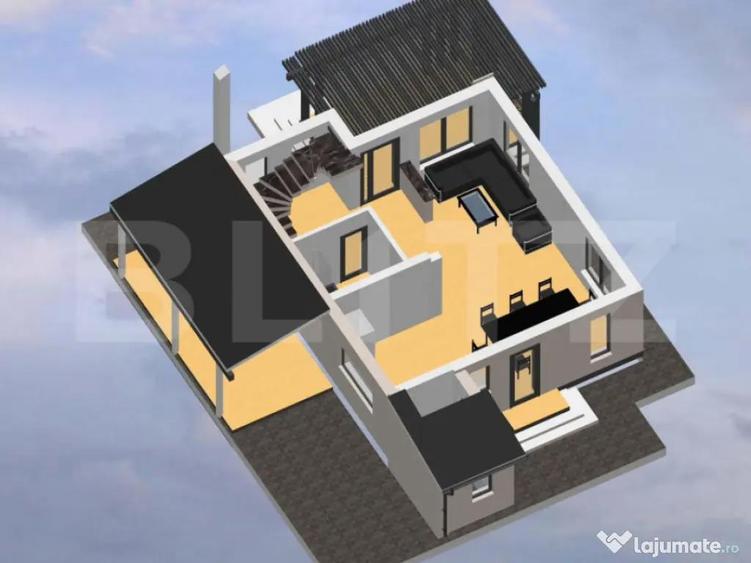 Casa individuala 4 camere Cristian,casa la rosu! - 4