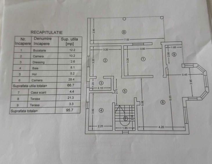 Casa P+1, 173 mp utili, teren 1220 mp la gri 5 min Tatarasi la intrare Holboca - 6