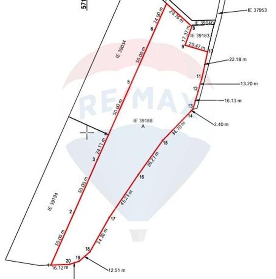 Vanzare teren intravilan industrial  - 9.519mp Sabareni / Drumul FN - 1