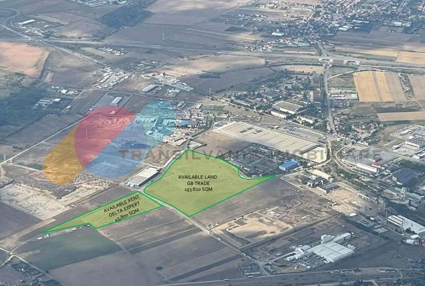 Teren intravilan in Parcul industrial Aries Turda - 3