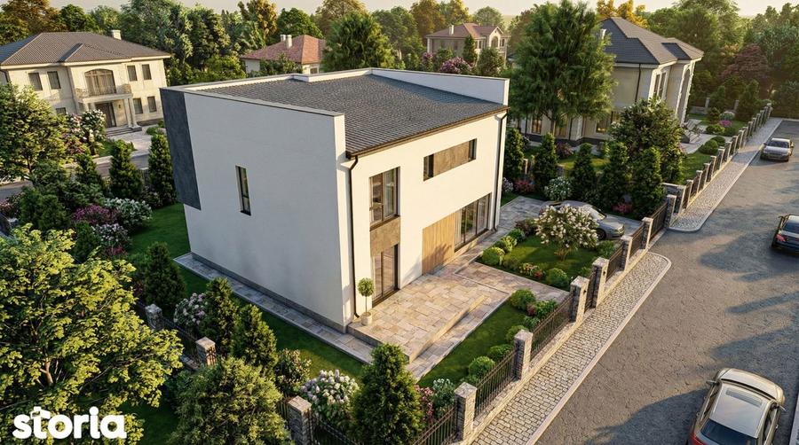 Casa individuala cu 5 camere. Teren 400 mp. Comision 0 - 1