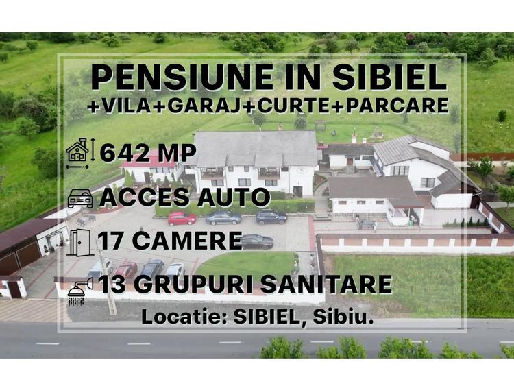 Ocazie unica: De vanzare Pensiunea Casa Elena din Sibiel |VIDEO - 1