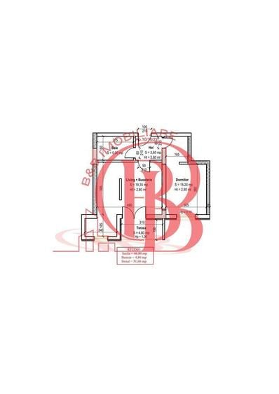 Apartament cu 2 camere în Theodor Pallady