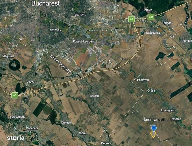 Loturi intravilane 300 mp, la 10 km de Centura Sud Bucure?ti - 1