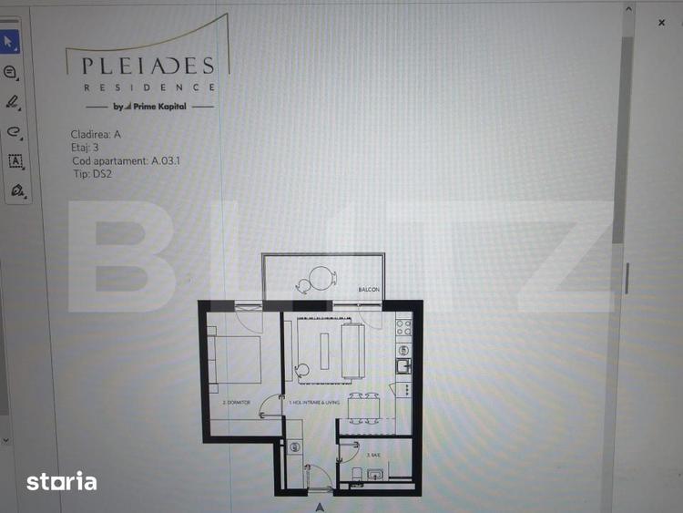 Apartament 2 camere Complex Pleiades, zona Value Center - 4
