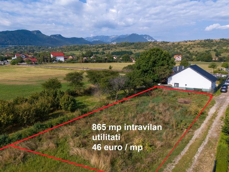 2 Parcele 865mp/855mp - intravilan cu utilitati Tohanu nou DN73 - 13