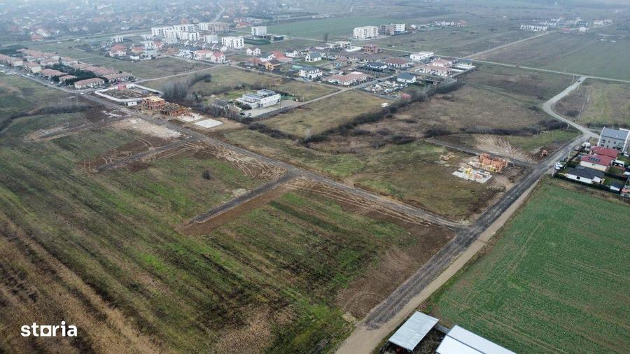 Comision 0% Parcele teren cu toate utilitatile si asfalt - Mosnita - 5