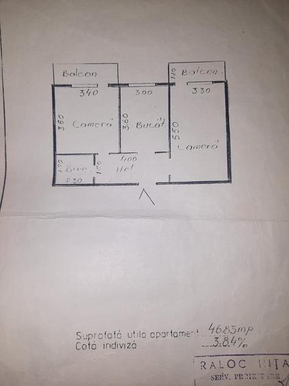 Apartament 2 camere decomandat, zona Canta - 8