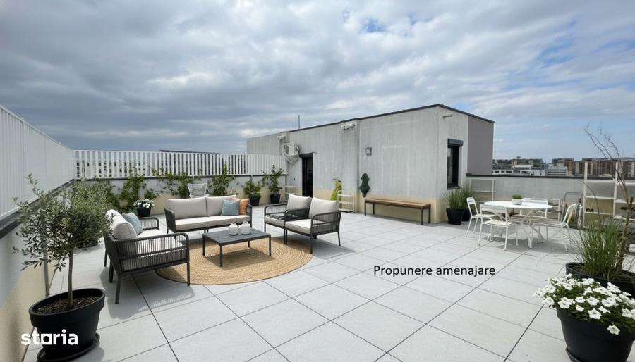 Penthouse cu terasa rooftop de 82 mp | Spatiu care se simte! - 4