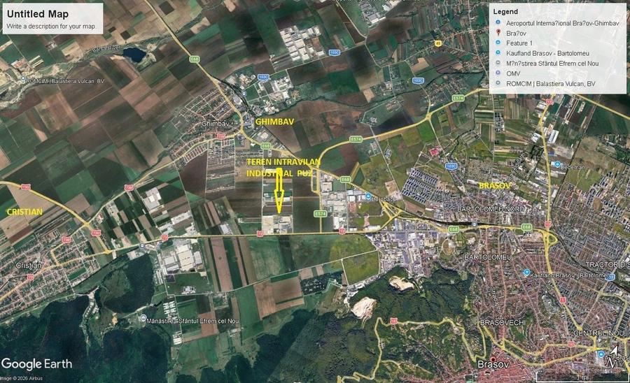 Teren industrial cu PUZ – Ghimbav, zonă în dezvoltare - 2