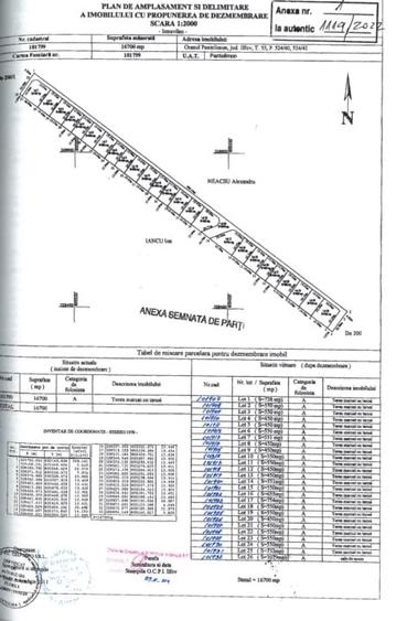 TEREN PARCELAT DE VANZARE ZONA PANTELIMON , STR POET GEORGE TARNEA - 3