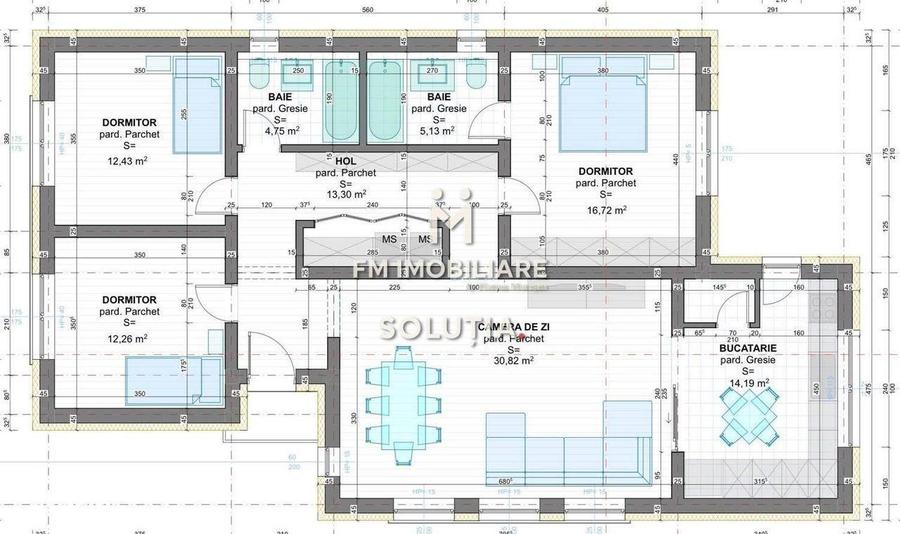 Casa, 110 m2, - 1