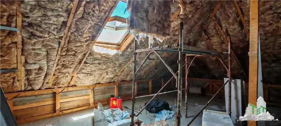 Vila individuala cuplata 5 camere, P+1+M, incalzire in pardoseala, toate utilitatile, 260 mp teren, - 15