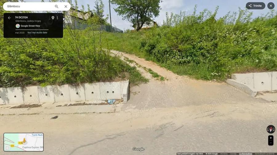 Proprietar, vand 1.466 mp teren intravilan Glambocu- Bascov Arges - 2