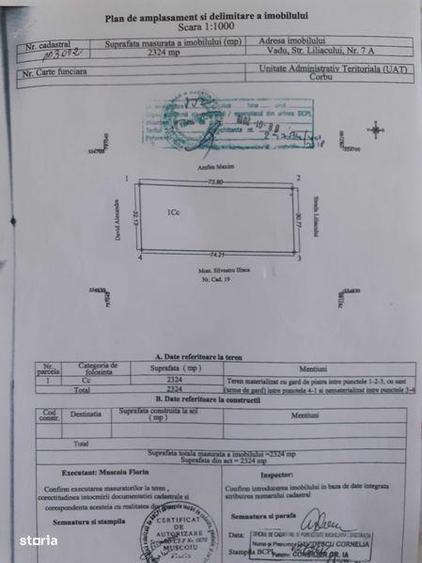 Vand teren intrevilan din satul VADU, jud. Constanta - 1