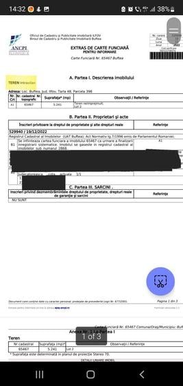 Vand teren Buciumeni - 3