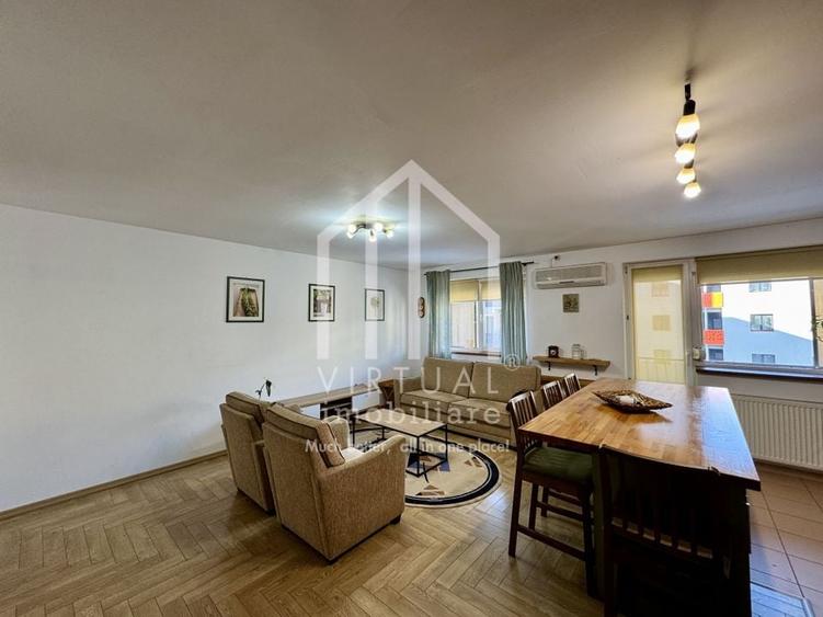 Apartament cu 3 camere, 83mp utili, balcon 5mp, mobilat, Hipodrom IV - 2