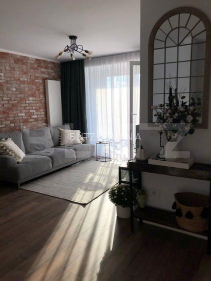 Apartament 2 camere, 56 m?,  balcon, mobilat si utilat - Zona Coresi, Kasper