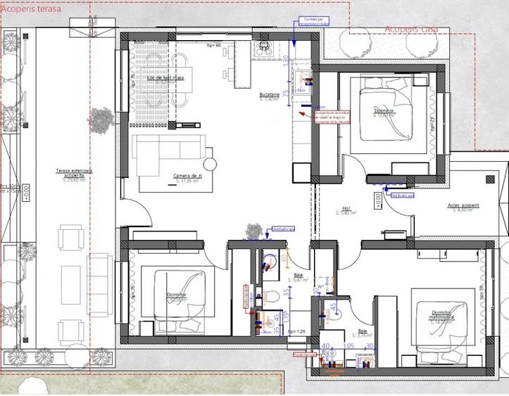 Casa noua cu 3 dormitoare de vanzare fara TVA in Santandrei - Bihor - 4