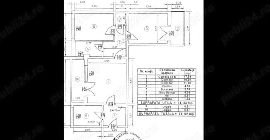 Apartament 3 camere Militari | Gorjului | bloc reabilitat termic - 11