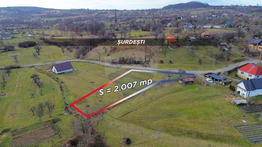 Teren intravilan de vanzare Șurdești - 3