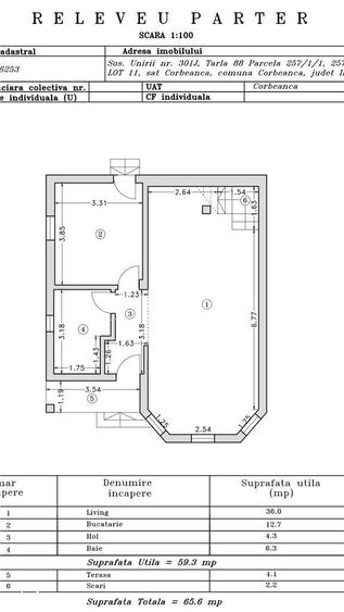 Casa individuala - Corbeanca - 4 camere - 3 bai - 160mp - 600mp teren - 4