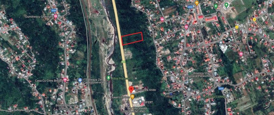 Cornu, Prahova, teren intravilan. 5.012mp, cu deschidere la DN1 38ml - 1