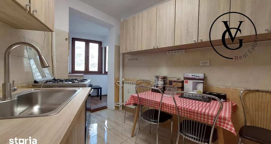 Apartament cu 2 camere semidecomandat, mobilat în Titan