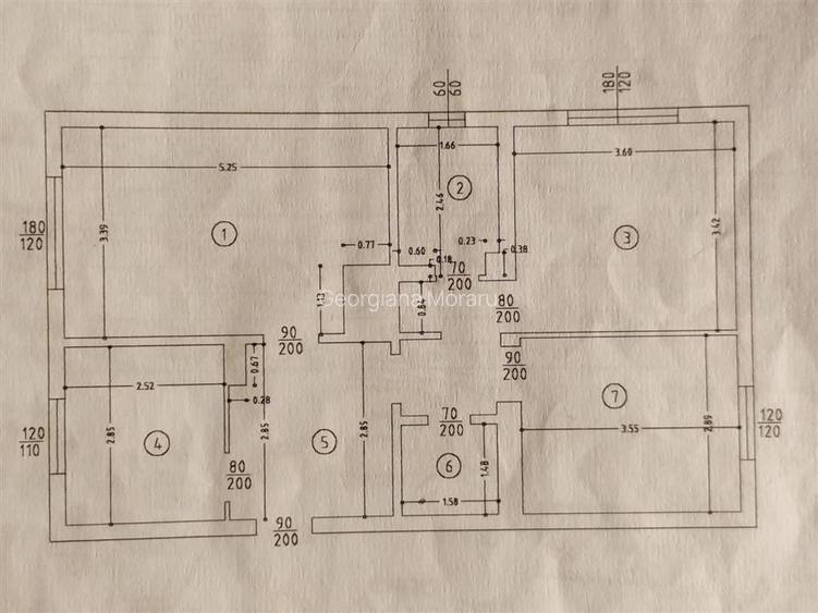 Apartament cu 3 camere decomandat, 2 bai - Pacurari - Petru Poni Apartament cu 3 camere decomandat, 2 bai - Pacurari - Petru Poni