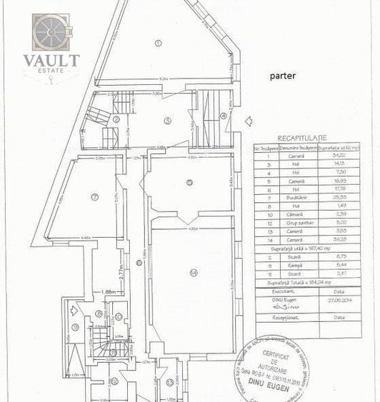 Casa INDIVIDUALA - S+P+1+M - 5 minute de metrou TINERETULUI - 26