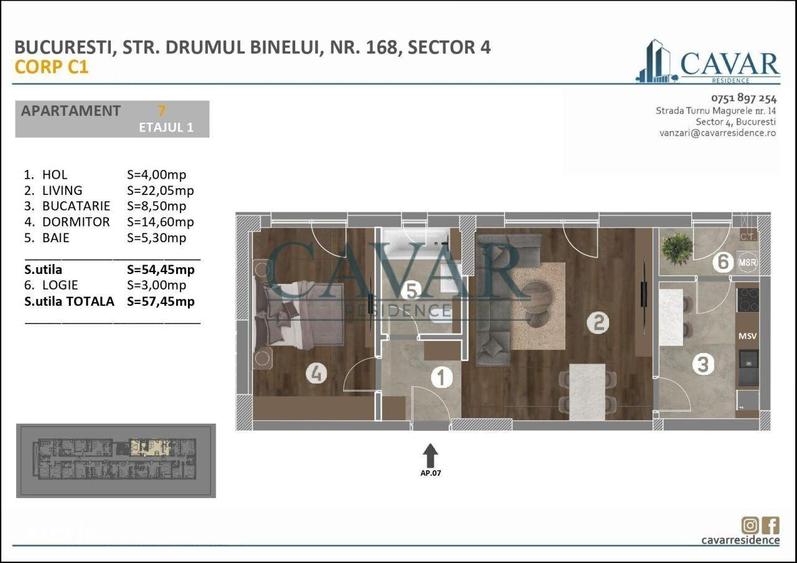 Proiect Drumul Binelui 168 Cavar Residence Comision 0% - 1