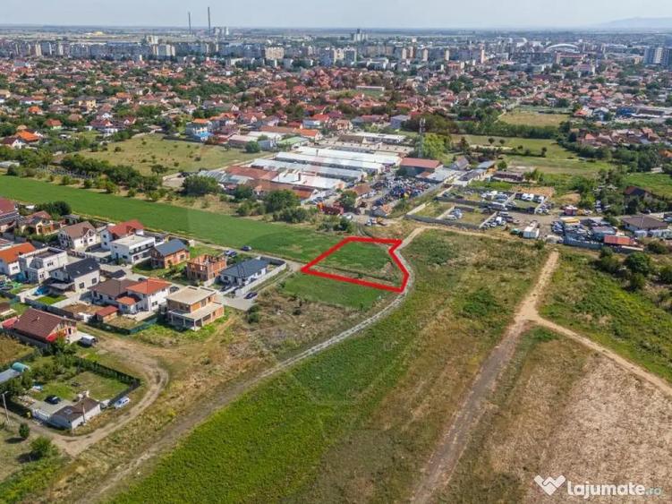 Teren 1237 mp cu PUZ aprobat de vanzare Bujac,Arad - 6