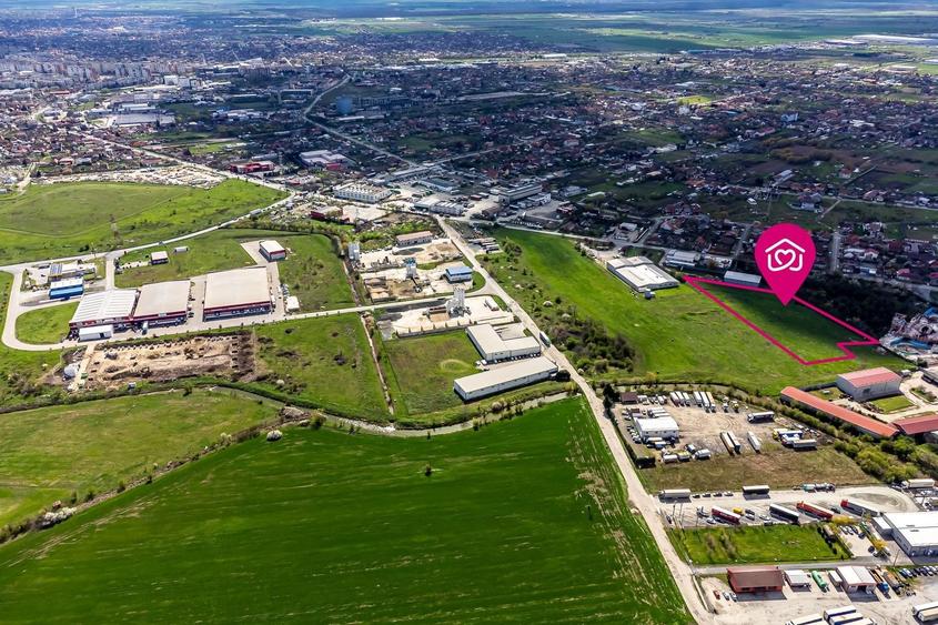 Teren cu PUZ in Arad, servicii, industrie, depozitare 8.307 mp - 3