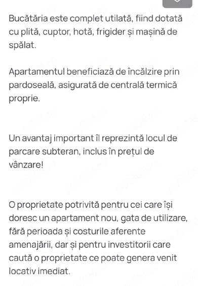 Apartament cu 2 camere semidecomandat în Baciu