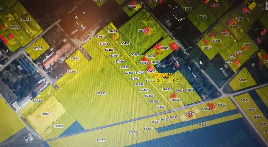 Teren de 17600 mp, în Dascălu