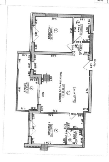 Apartament cu 3 camere, mobilat în Braytim