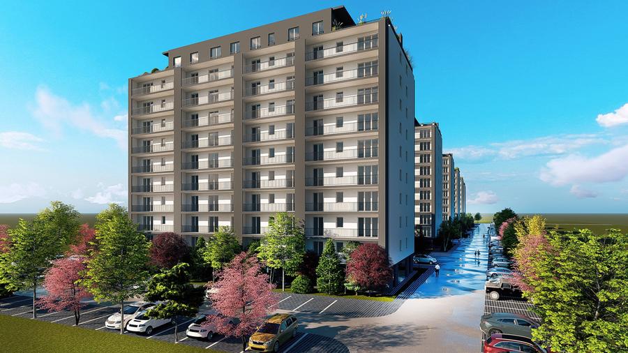 Apartament 2 camere 49 mp + balcon - decomandat - Doamna Stanca - Orhideea - 1