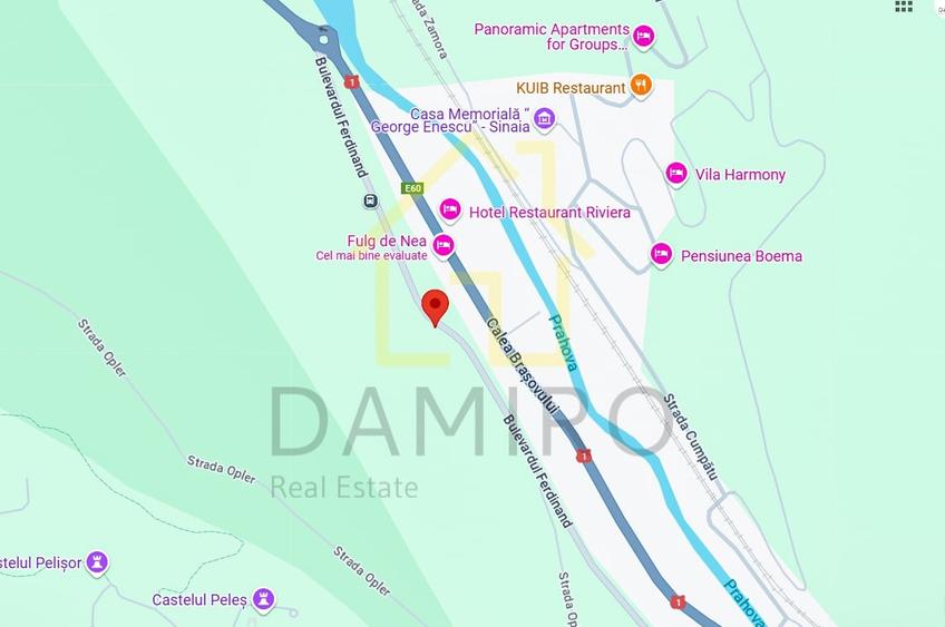 Teren Intravilan 950 mp Bulevardul Ferdinand Calea Brasovului Sinaia - 1