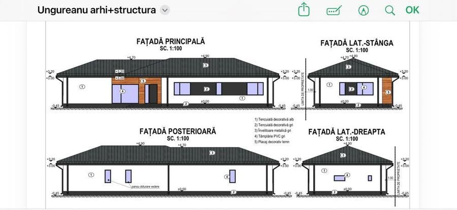 Casa la sol,anexa,teren - 2