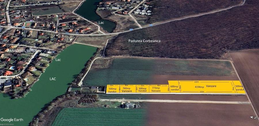 Teren intravilan Corbeanca - 2