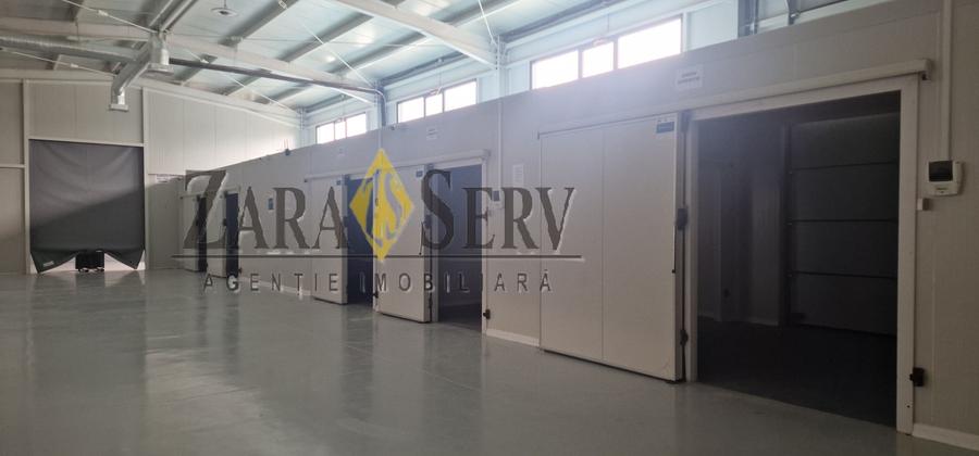 Hală industrială de închiriat – 600 mp – utilată pentru industrie alimentară – Z - 1