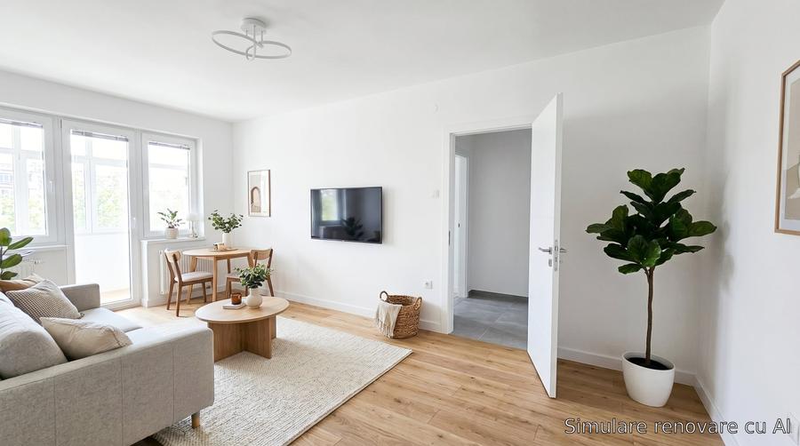 2 camere Pajura | Bucureștii Noi, metrou Jiului 18 min | Metrou M6 langa scara - 1
