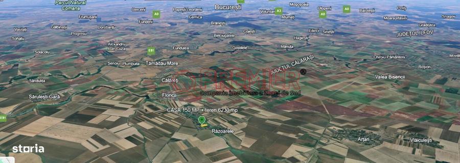 Teren intravilan 6230 mp Ileana,Calarasi | Deschidere la lac | - 3